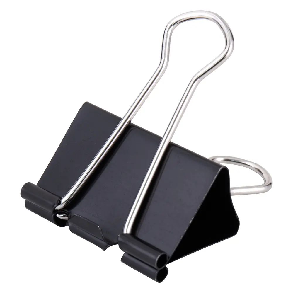 PINCE DOUBLE CLIPS 32 MM COULEUR