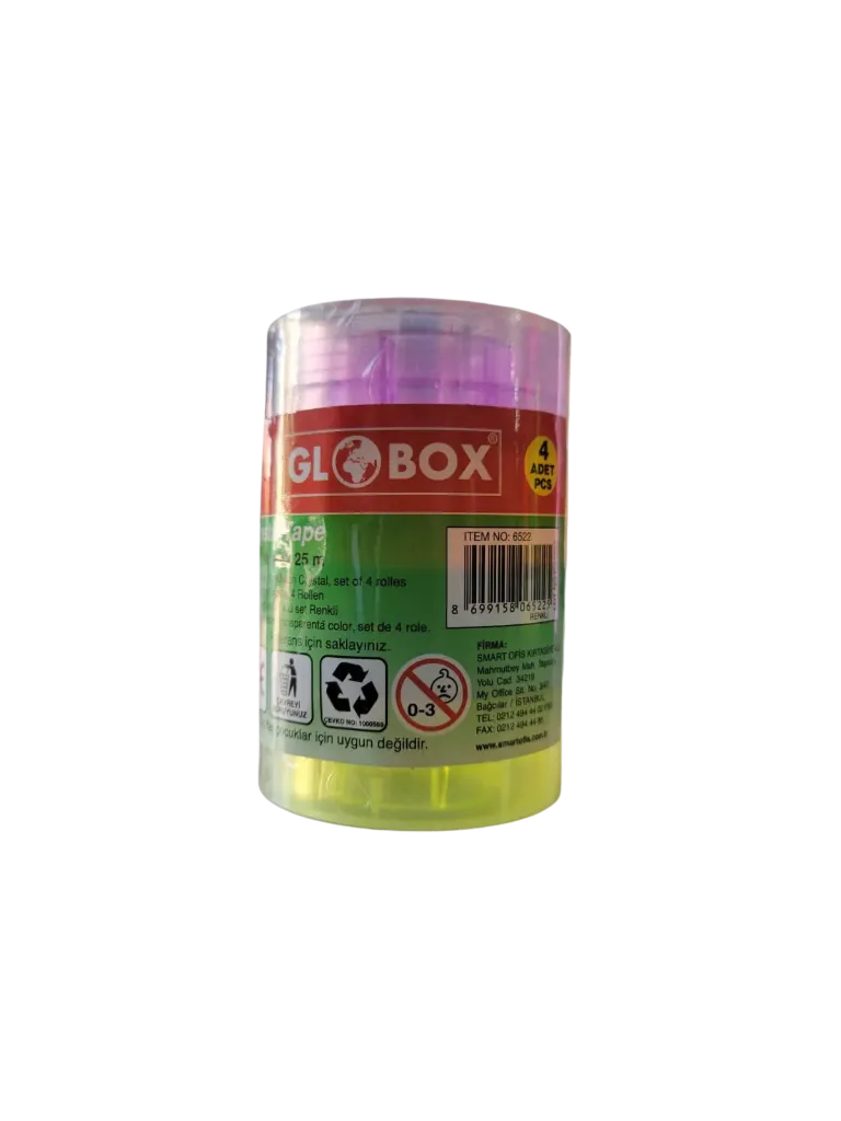 [2P0004948] SCOTCHE GLOBOX TRANSPARANTE ADHESIF