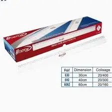 REGLE BOSTON 60CM