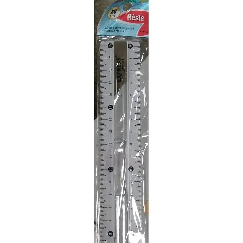 REGLE PLASTIQUE 20CM EXPRESS