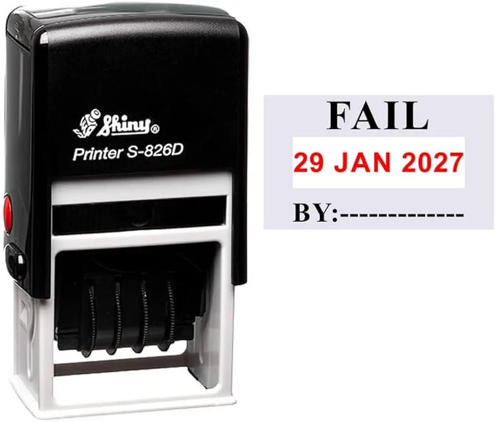 CACHET DATEUR SHINY PRINTER S-826D
