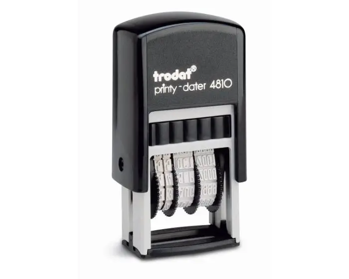CACHET DATEUR TRODAT 4810