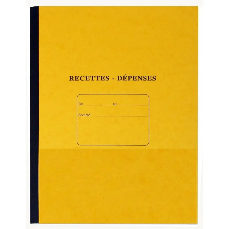 CAHIER RECETTES ET DEPENSES A4