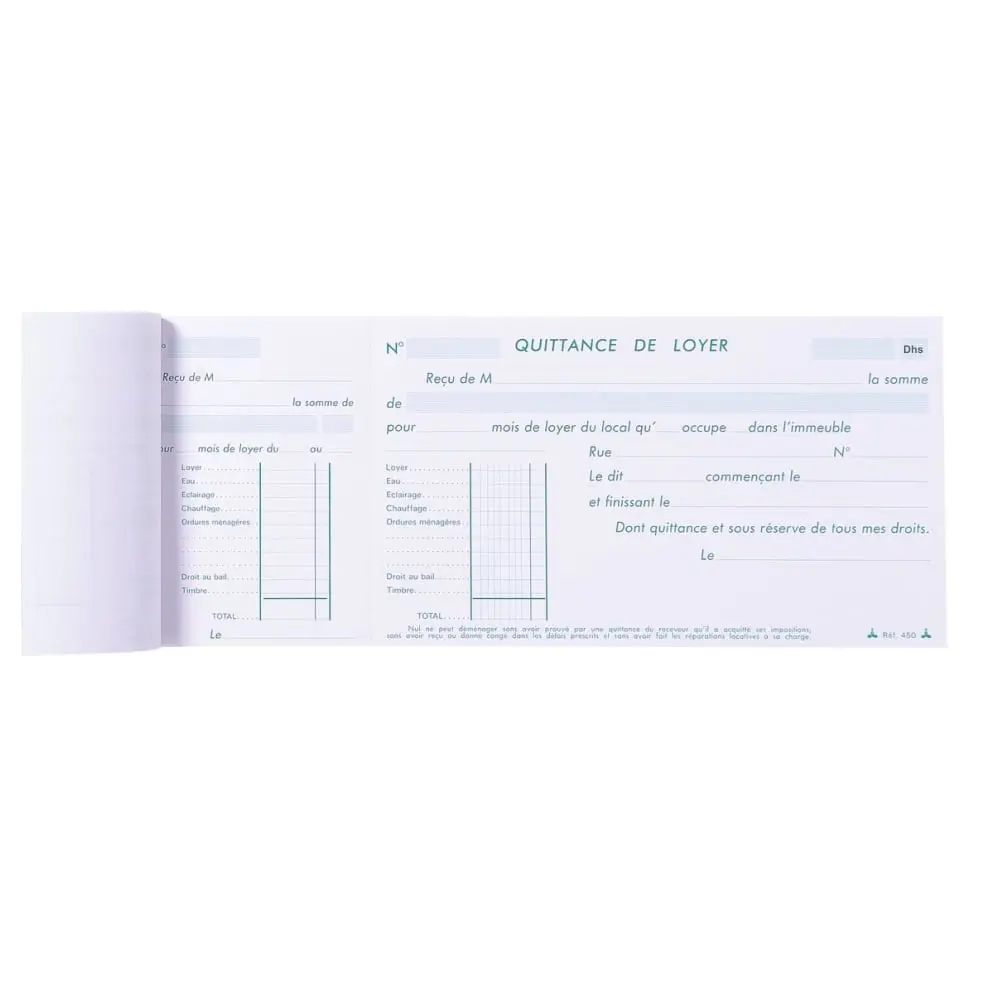 QUITTANCE DE LOYER CASBER