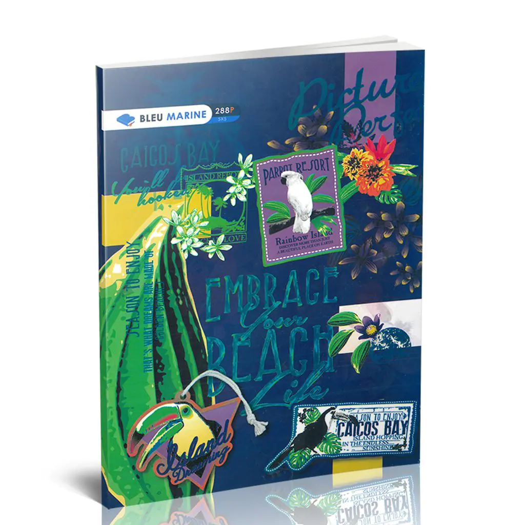 CAHIER GRAND FORMAT 288 PAGES SHEMS