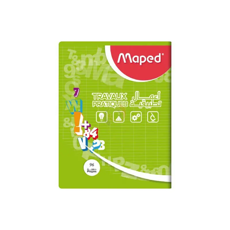 CAHIER 96P A4  SEYES MAPED