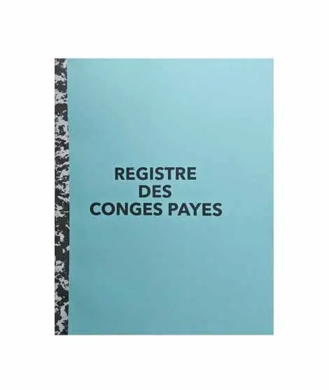 REGISTRE DES CONGES PAYES