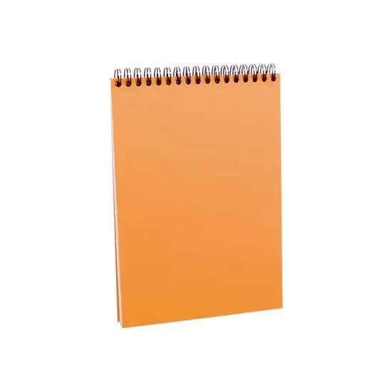 BLOC NOTE SPIRALE 140P A5 5*5 GLOBOX