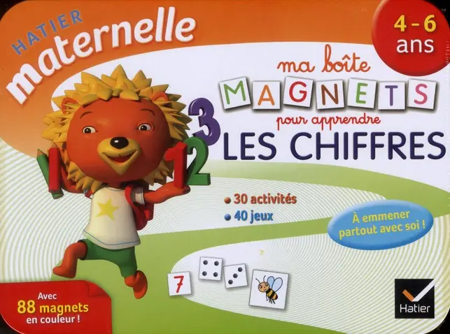 LES CHIFFRES POUR DEBUTANTS 4ANS+ LION