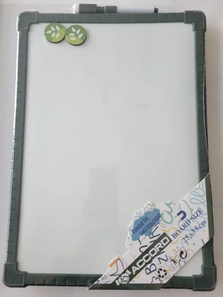 TABLEAU BLANC MAGNETIC 25*32 ACCORD