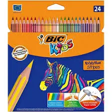 CRAYON COULEUR STRIPES 24