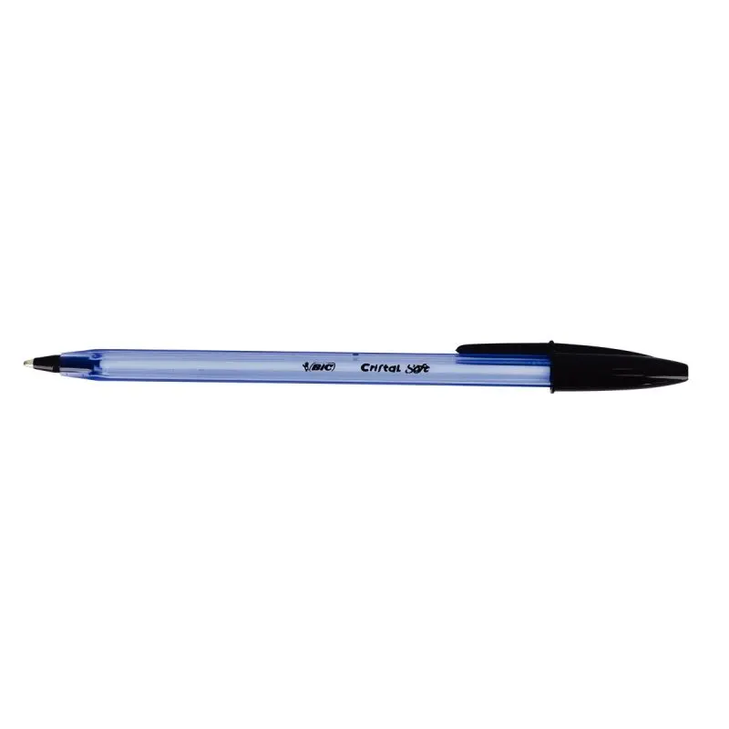 STYLO CRISTAL SOFT NOIR