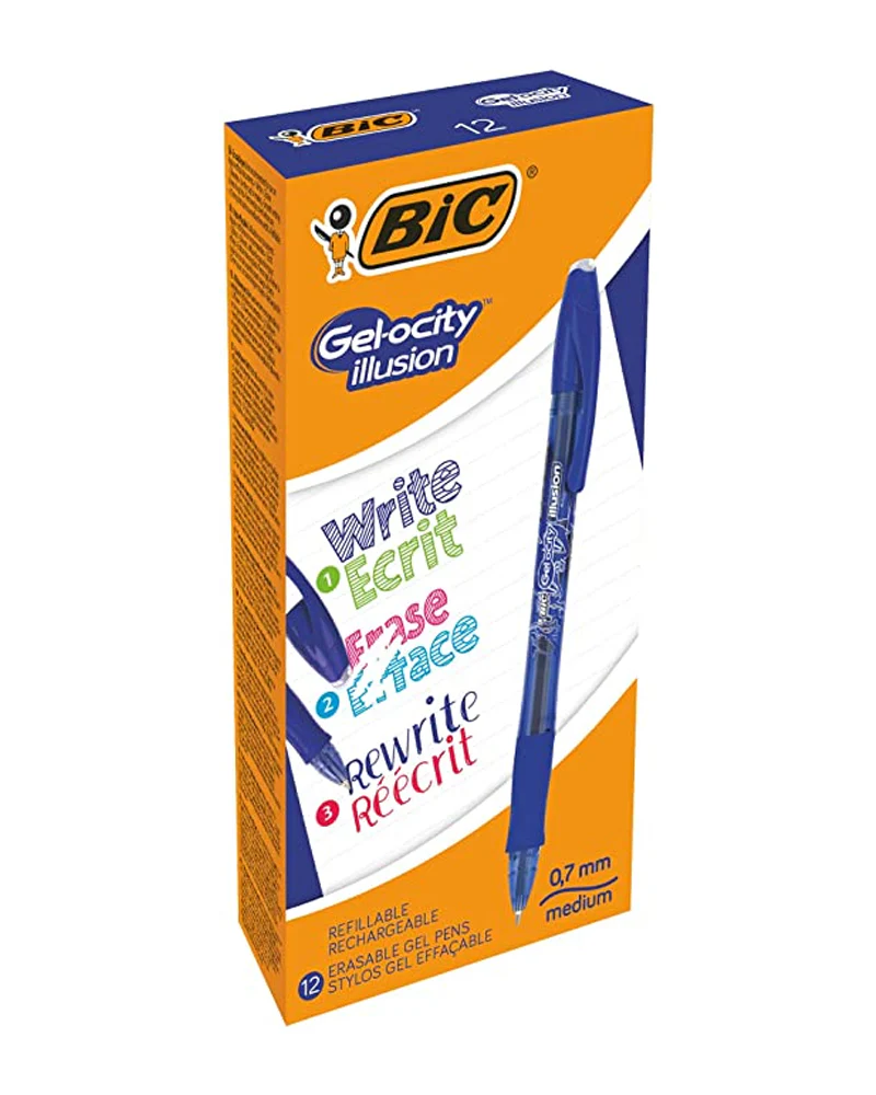 STYLO GELOCITY ILLUSION BLEU