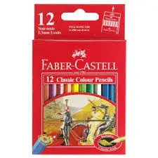 12 CRAYON COULEUR CLASSIC SHORT