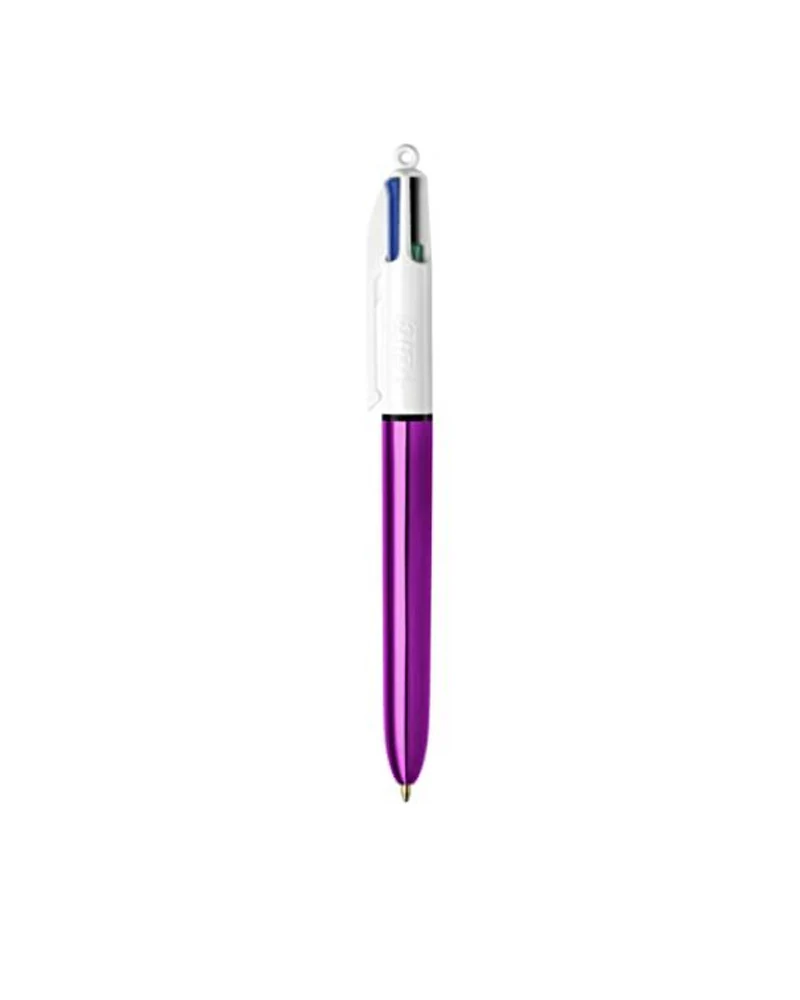 STYLO BIC 4 COULEURS VIOLET