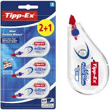 BLANCO ROLLER TIPP-EX 2+1
