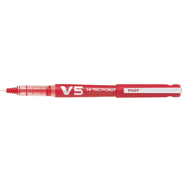 STYLO PILOT V5 HI-TECPOINT 0.5 SYSTEM ROUGE