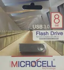 CLE USB 8GB MICROCELL EN METAL