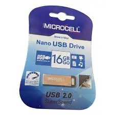 CLE USB 16GB MICROCELL EN METAL