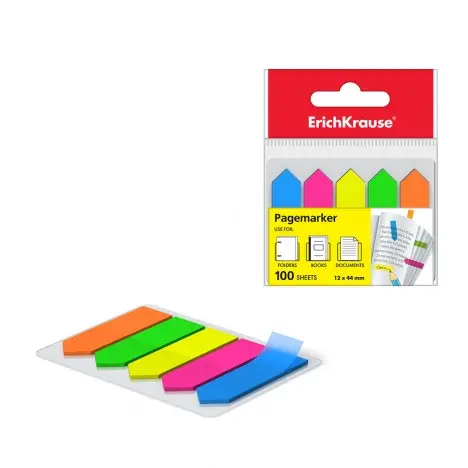 [2P000344] PAGE MARKER ErichKrause® Neon Arrows,5