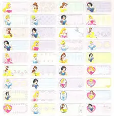 [2P000377] STICKERS NAME