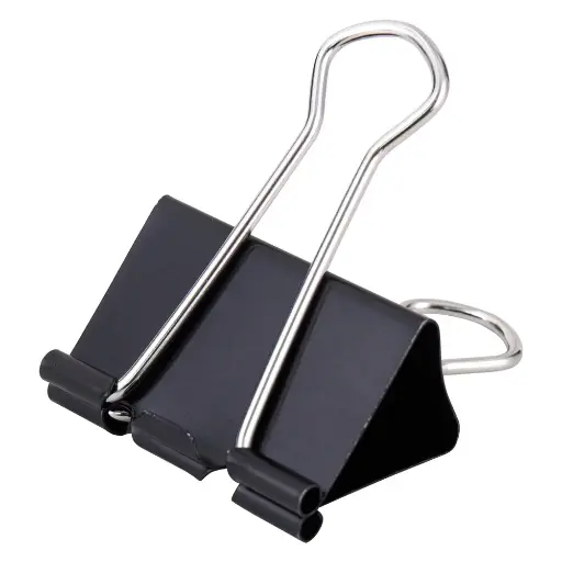 [2P0004496] PINCE DOUBLE CLIPS 32 MM COULEUR