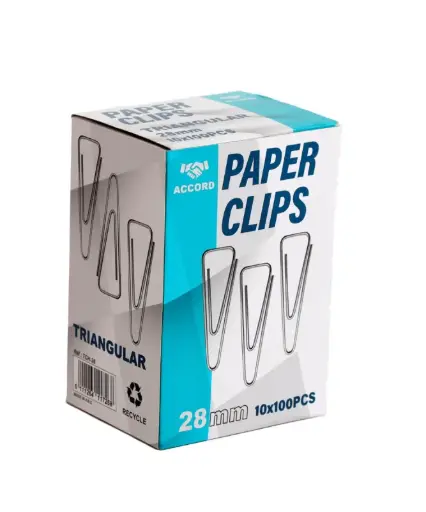 [2P0004998] TROMBONES CHROMES TRIANGULAIRES 28MM ACCORD