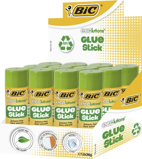 [2P0006221] COLLE ECOlUTIONS GLUE STICK 36GR BIC