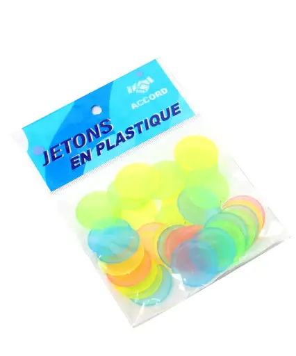 [2P0006251] JETONS SPM0257-1 EN PLASTIQUE ACCORD