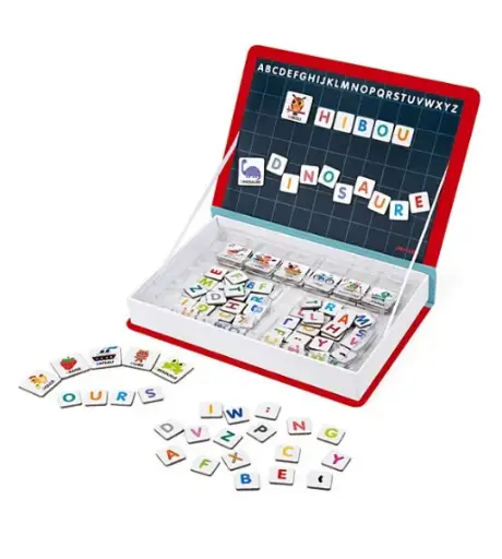 [2P0006919] BOX ALPHABET ARABE /FRANCAIS MAGNETIQUE