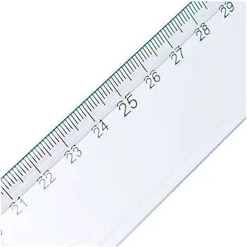 [2P000599] REGLE 60CM EN PLASTIQUE TRANSPARENT