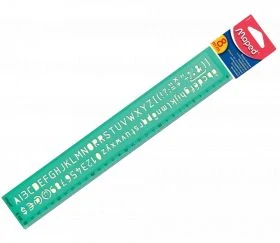 [2P000605] REGLE LETTRE 30CM