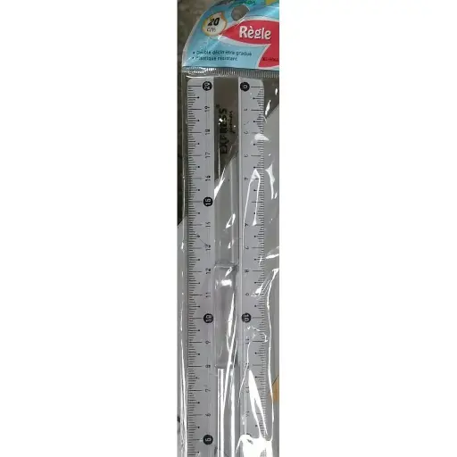 [2P000606] REGLE PLASTIQUE 20CM EXPRESS