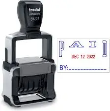 [2P000007] CACHET TRODAT 5430