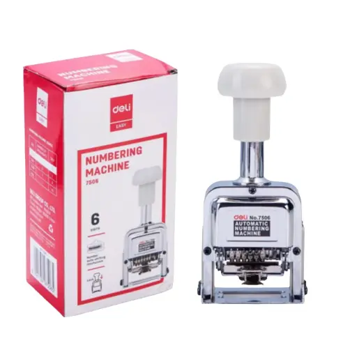 [2P0002300] NUMBERING MACHINE DELI 7508