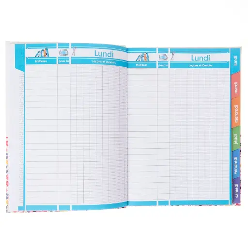 [2P0002047] CAHIER DE TEXTE AMBASSADOR