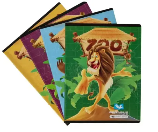 [2P0002635] CAHIER PETIT FORMAT 48P PEGASUS