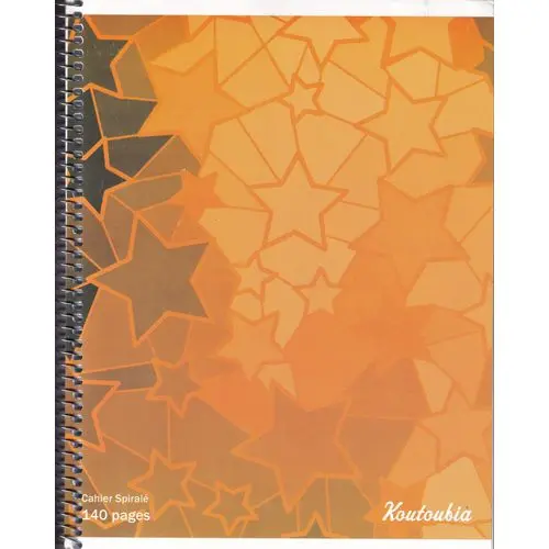 [2P0002638] CAHIER SPIRALE KOUTOUBIA PETIT FORMAT 140P