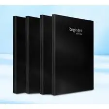 [2P0002646] REGISTRE NOIR 2M 192P M OFFICE