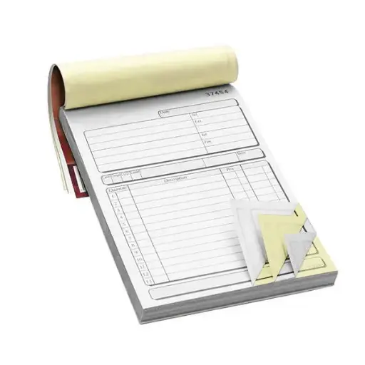 [2P0004277] BON PAPIER NCR IMP 3 CLR AVEC NUMERO