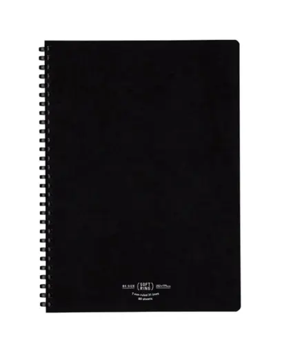 [2P0005372] CARNET SPIRALE SIMPLE 240 PAGES 5*5 FT 11*15.5 COUV.RIGIDE + 5INT
