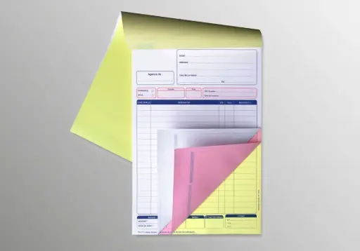 [2P0005688] IMP CARNET 2CLR NCR 3EXP