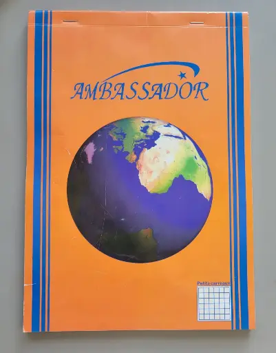 [2P0006900] BLOC NOTE 160P A4 AMBASSADOR