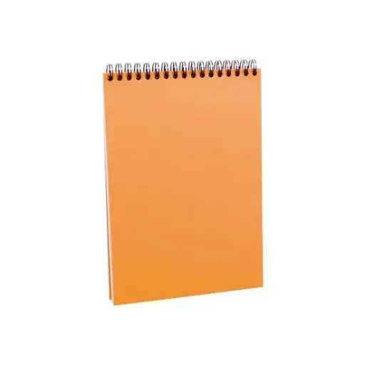 [2P0006971] BLOC NOTE SPIRALE 140P A5 5*5 GLOBOX