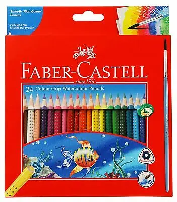 [2P0001780] 24 CRAY AQUARELLES GRIP