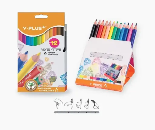 [2P0001782] CRAYON 12 JUMBO