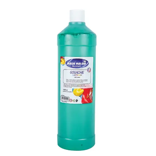 [2P0002554] PEINTURE GOUACHE VERT 500ML MASHMALOW
