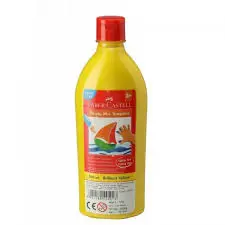 [2P0002655] PEINTURE GOUACHGE BOUTEILLE 0.5L TEMPERA JAUNE