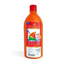 [2P0002663] PEINTURE GOUACHE BOUTEILLE 0.5L TEMPERA ORANGE