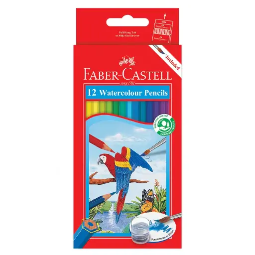 [2P0002677] 12 CRAYONS AQUARELLES CLASSIQUE
